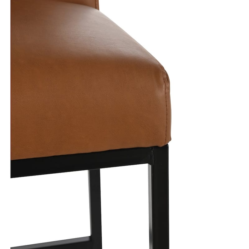 Seville Counter Stool 26" Brown by Kosas Home