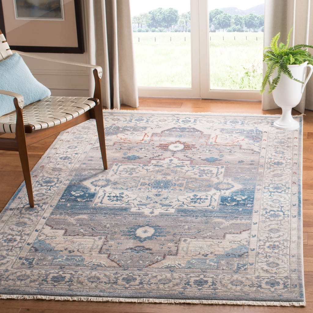 SAFAVIEH Vintage Boho Persian Levia Oriental Polyester Rug