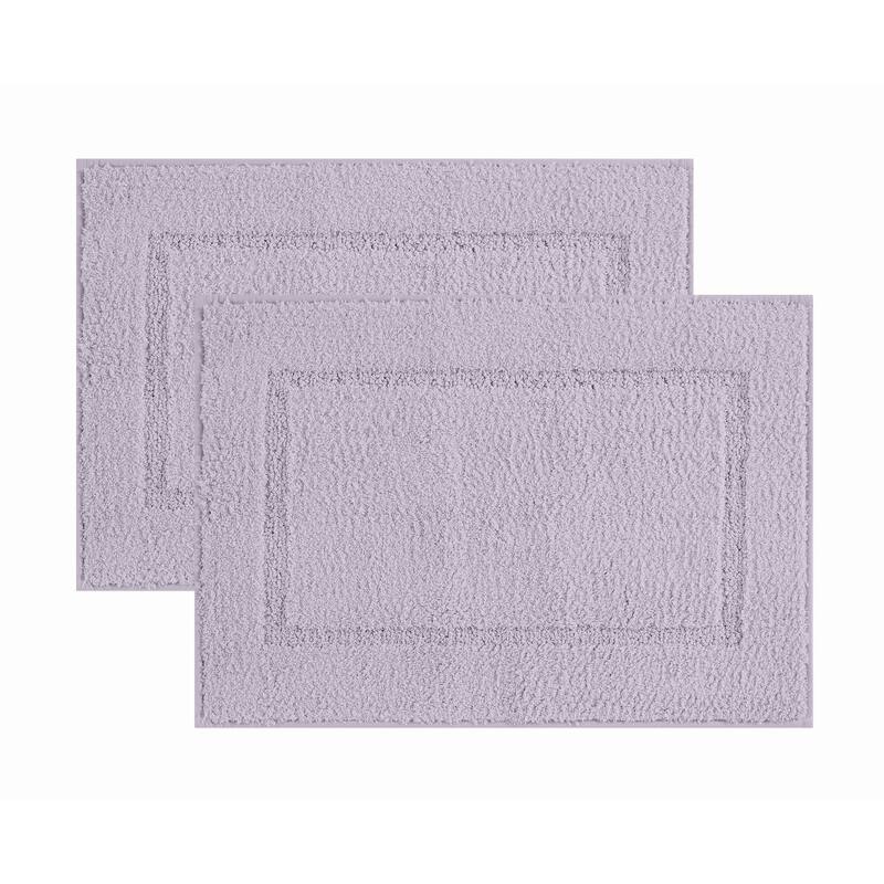 Truly Soft Cloud Set of 2 Bath Rug - Lavender - (2) 20x34