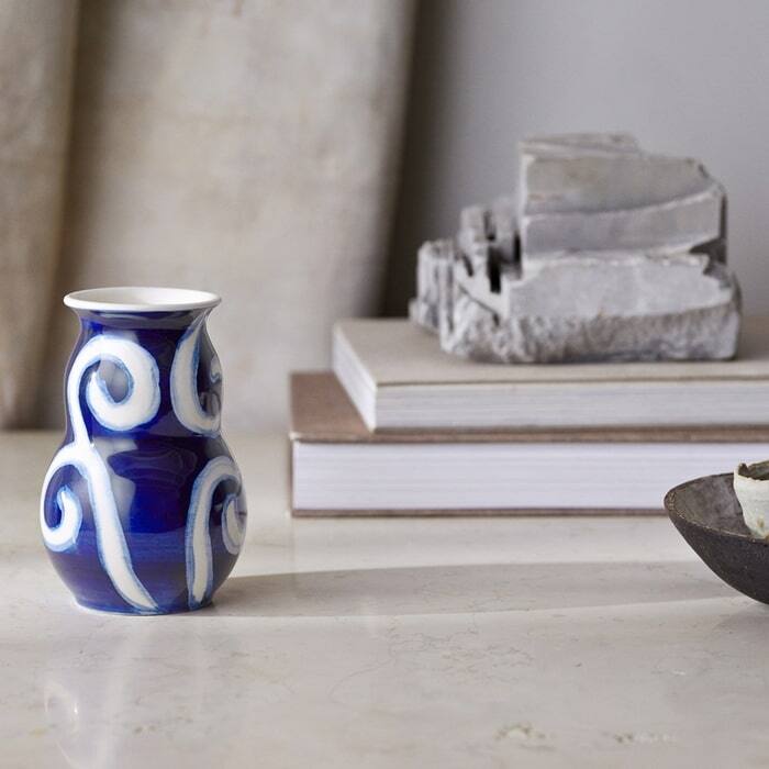 Kähler Tulle Vase, Blue