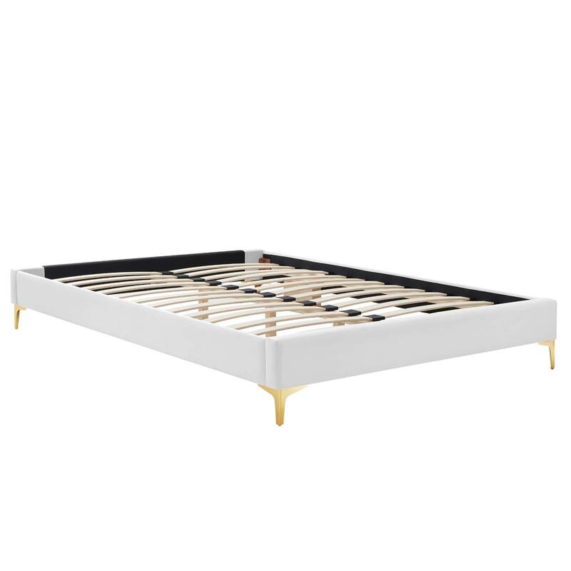 Adelaide Performance Velvet King Platform Bed