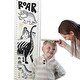 preview thumbnail 4 of 3, Wee Gallery Growth Chart - Dino