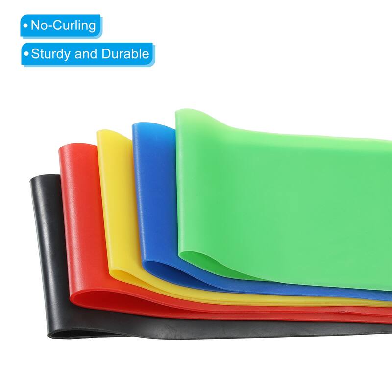 Resistance Bands Set, 3pcs Workout Bands with 3 Levels, Blue Green Yellow