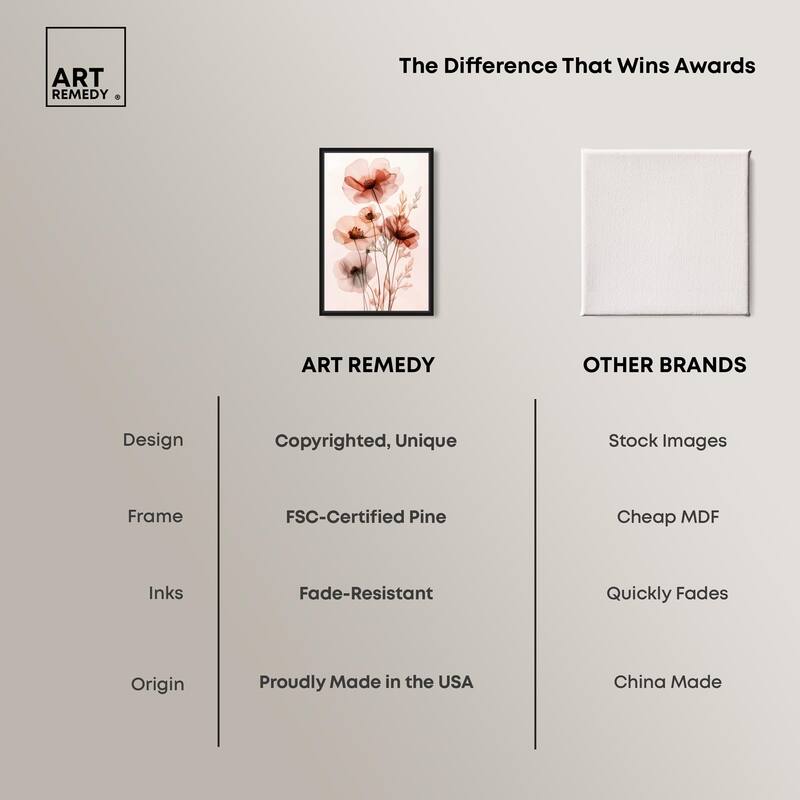 Petal Dye I Canvas by Art Remedy