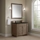 preview thumbnail 22 of 23, James Martin Vanities Bristol 36" Single Vanity, Whitewashed Walnut