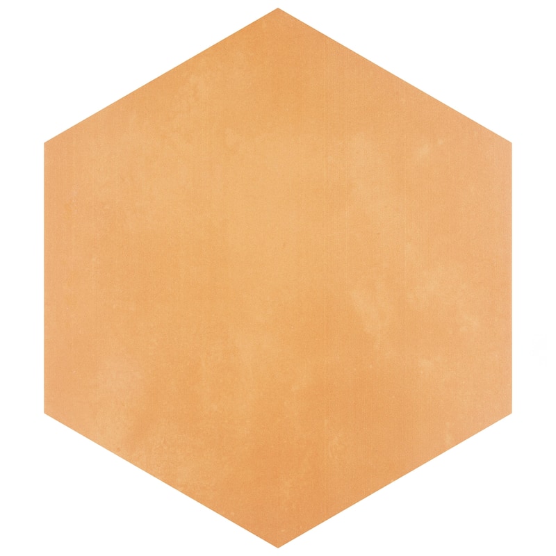 Merola Tile Horizon Hex Mostaza 7-3/4" x 9" Porcelain Floor and Wall Tile