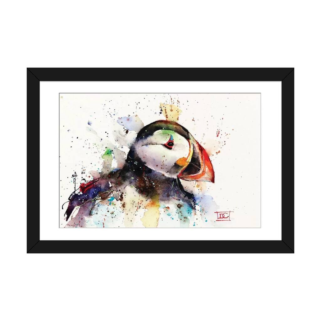 iCanvas "Puffin" by Dean Crouser