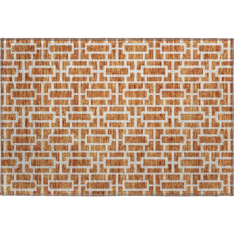 Premium Washable Super Soft Modern Geo Mayfield Rug