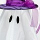 preview thumbnail 2 of 0, 30" Animated Kicking Hanging Ghost