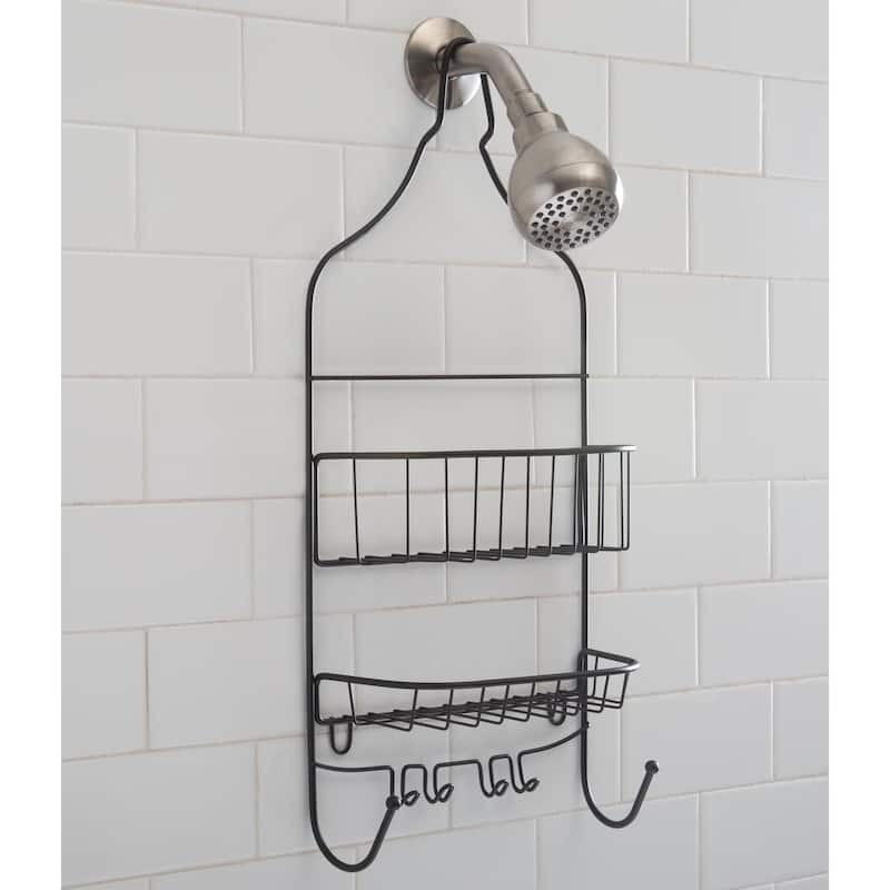 Bath Bliss Shower Caddy With Suction Cups - 9.25"x22"x"4