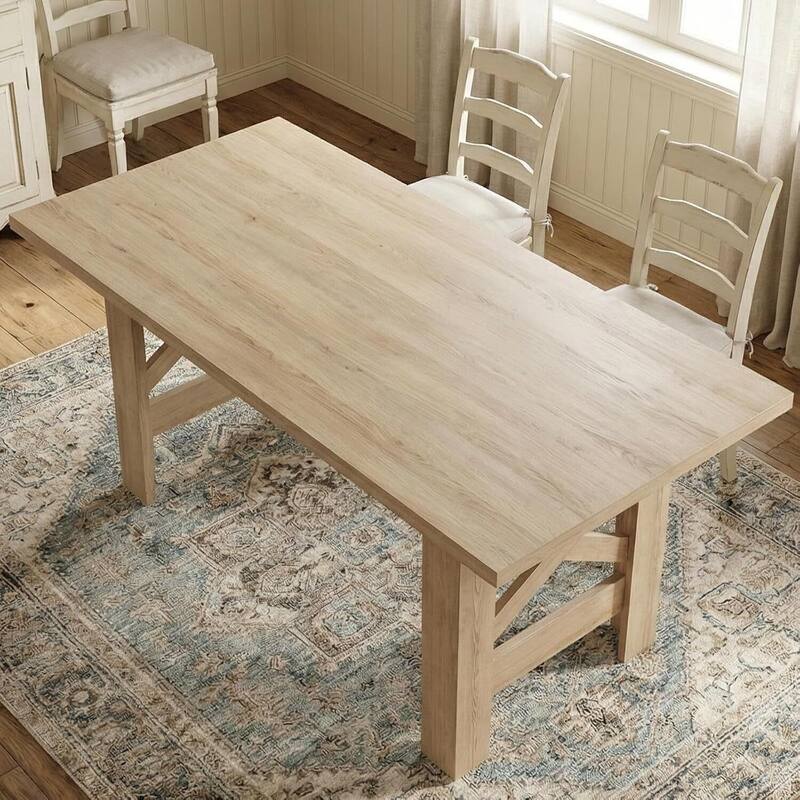 71" Farmhouse Kitchen Dining Table Set for 6-8 for Kitchen, Office (Only Table)