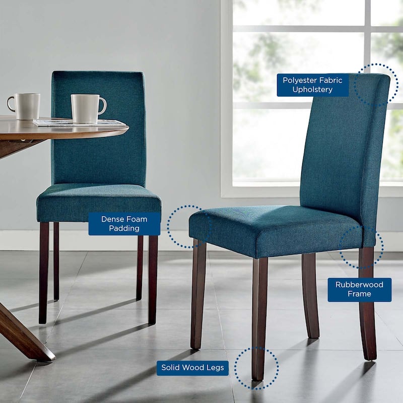 Copper Grove Piskent Upholstered Armless Side Chairs (Set of 2)