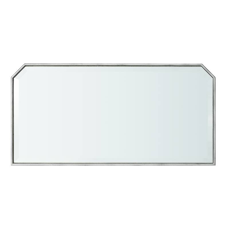 Linon Cascade Mirrored Glass Double Door Console Table