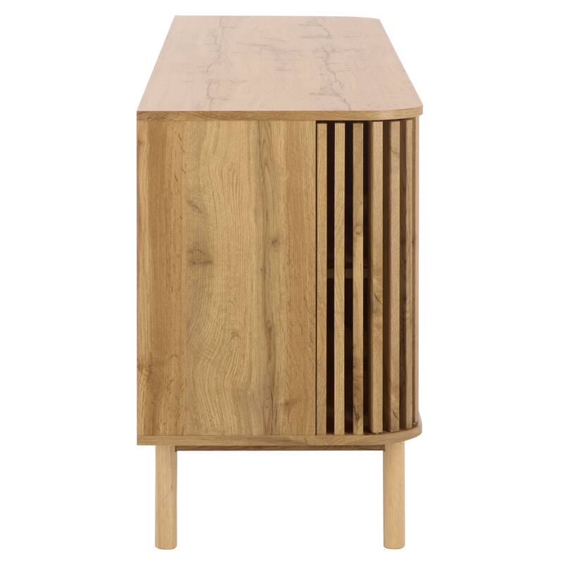 SAFAVIEH Home Adiel 4-Door Sideboard - 67"W x 18"D x 29"H