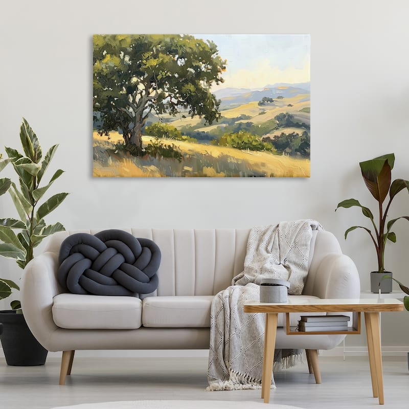 Stupell On The Hilltop Scenery Canvas Wall Art Design By LSR Creative Studio
