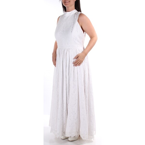 white lace dress size 18