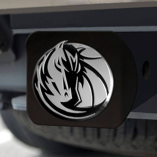 Shop Nba Dallas Mavericks Black Hitch Cover 4 5 X3 37 Overstock 19394209