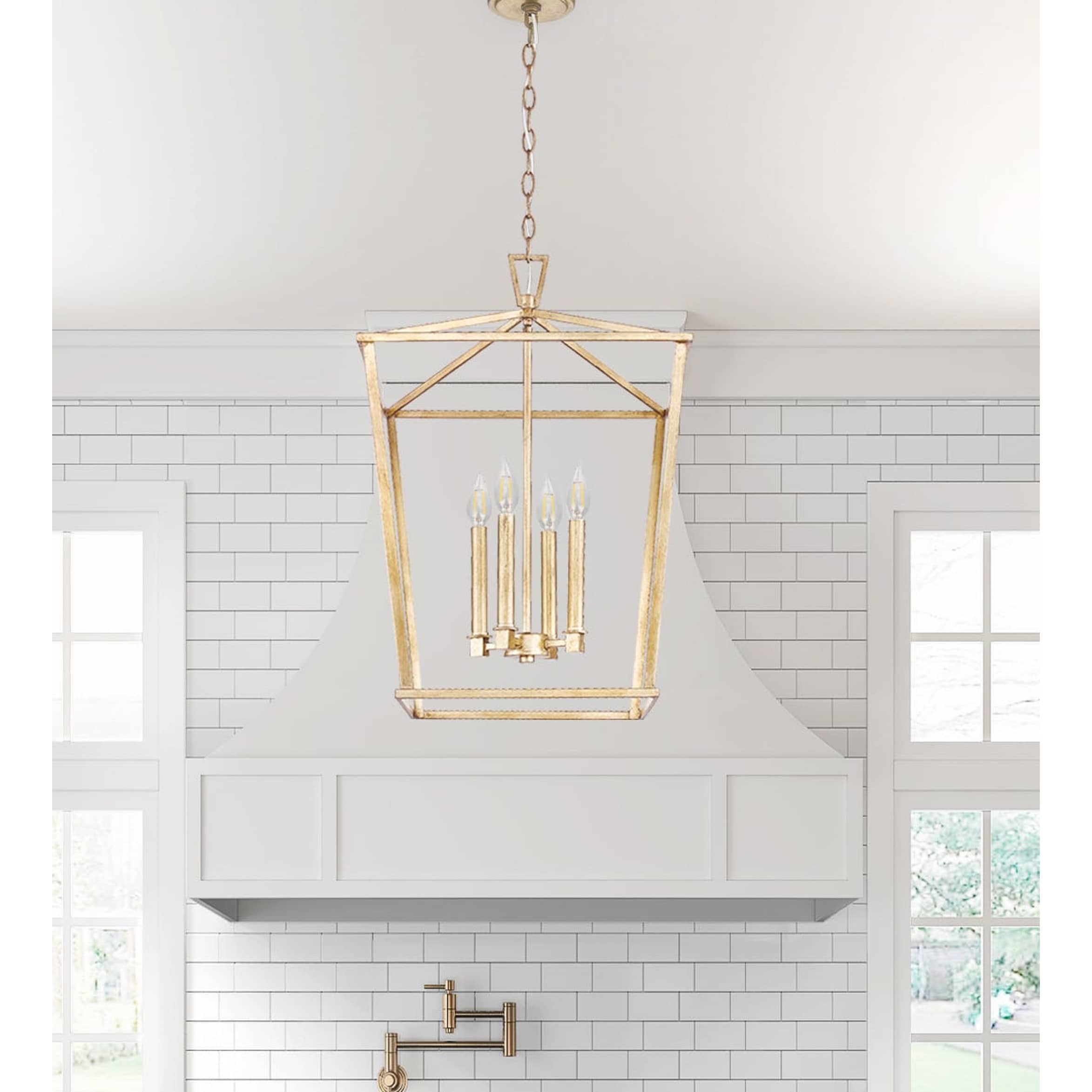 See Our Visual Comfort Darlana Lighting Up Close - Chrissy Marie Blog