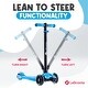 preview thumbnail 6 of 6, Lascoota 2-in-1 Kids Kick Scooter, Adjustable Height Handlebars and Removable Seat