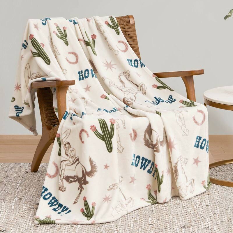 Jessica Simpson 50" x 60" Plush Throw Blankets