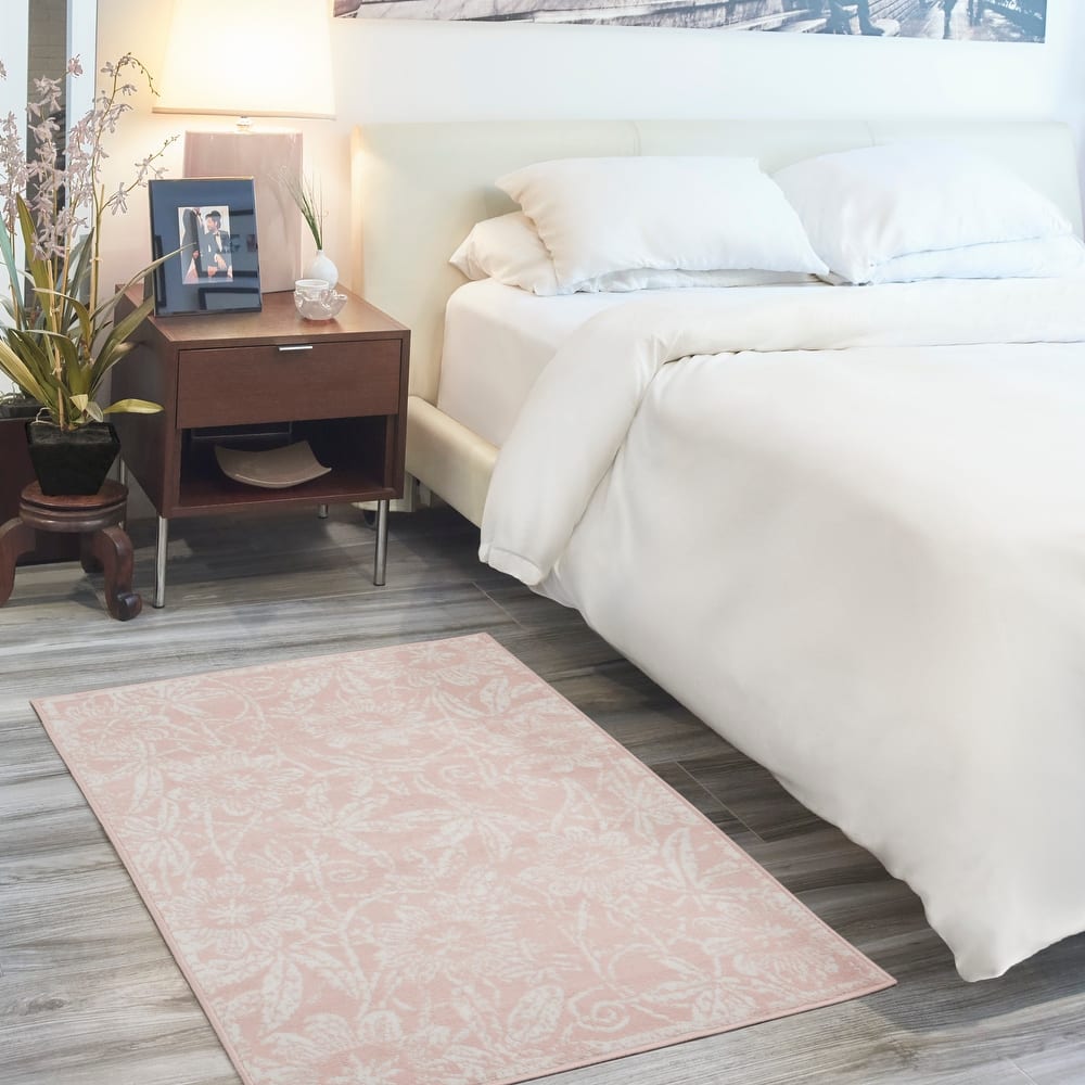 Nourison Whimsicle Country Farmhouse Floral Area Rug