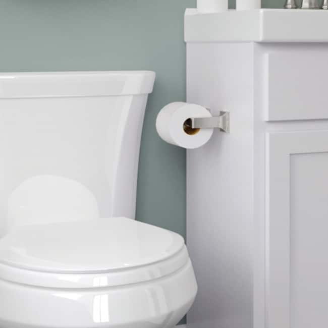 Elements Double Post Tissue Holder from the Bridgeport Collection