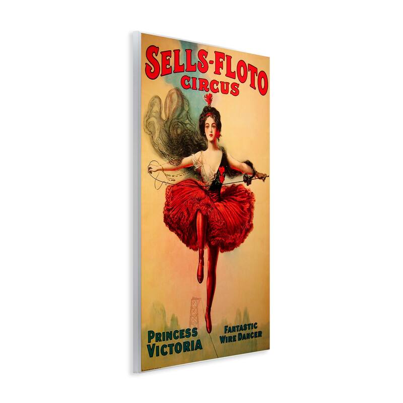 Stupell Sells-Floto Circus Vintage Poster Wall Plaque Art Design By Marcus Jules