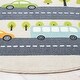 preview thumbnail 12 of 12, SAFAVIEH Kids Playhouse Machine Washable Slip Resistant Tonya Hopscotch