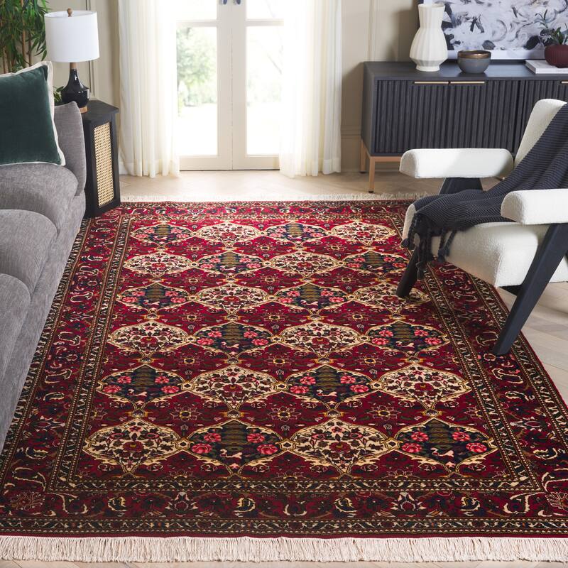 SAFAVIEH Hand-knotted Bakhtiari Elvina Traditional Oriental Wool Rug