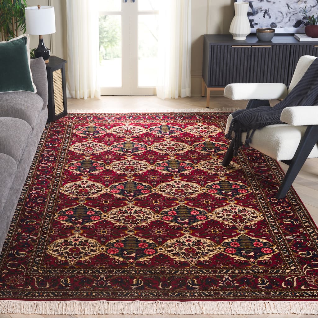 SAFAVIEH Hand-knotted Bakhtiari Elvina Traditional Oriental Wool Rug