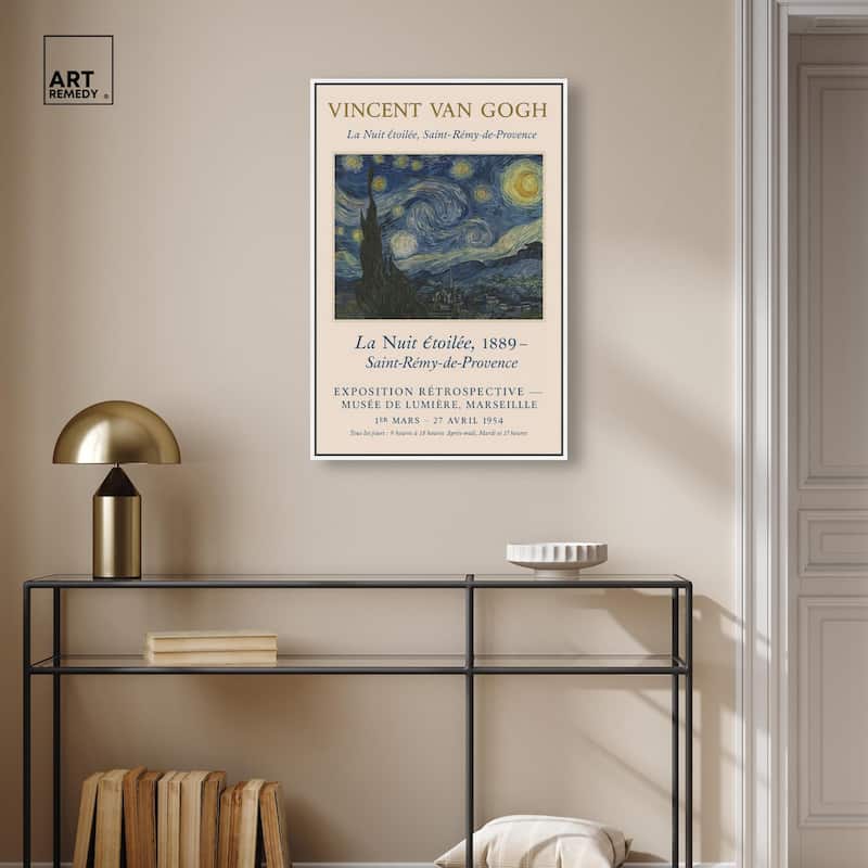 Starry Night Canvas by Art Remedy