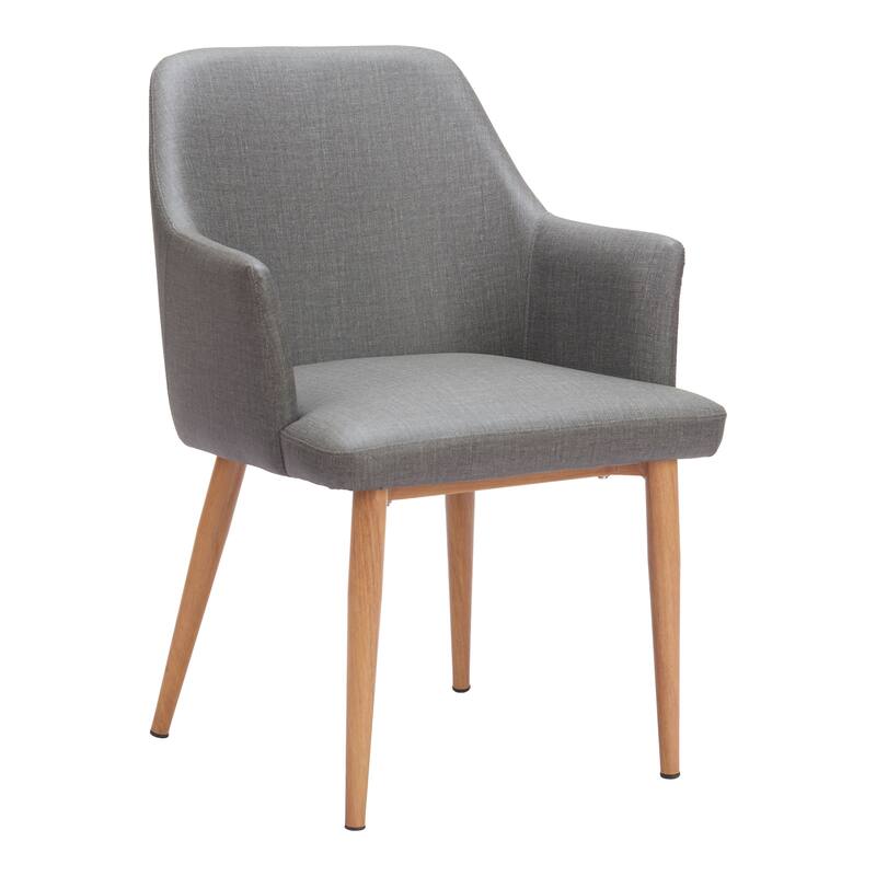 Wisom Dining Chair Gray - Gray
