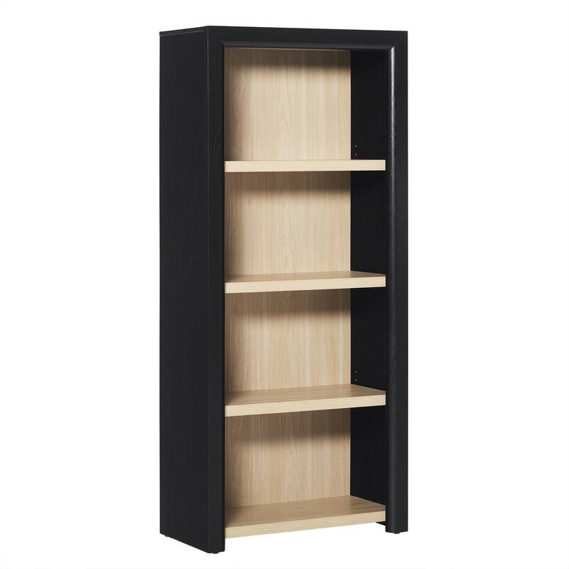 Walker Edison Modern Wood Open Bookshelf