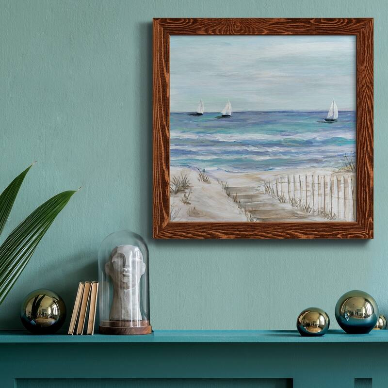 Gulf Shores III-Premium Framed Canvas - Ready to Hang