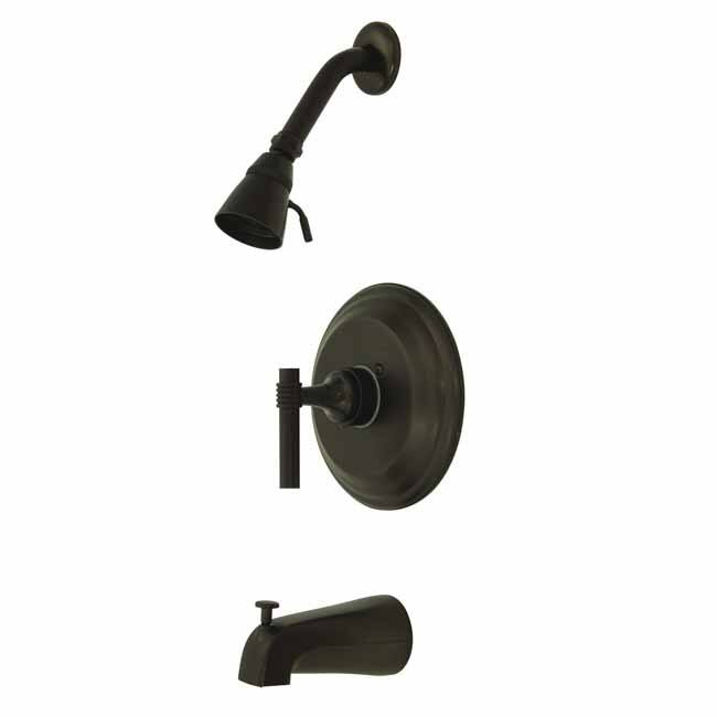 Kingston Brass Tub and Shower Trim Package with 1.8 GPM Shower Head