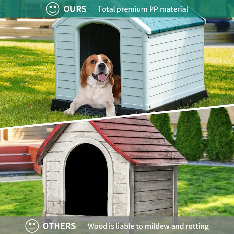 Moasis Plastic Dog House