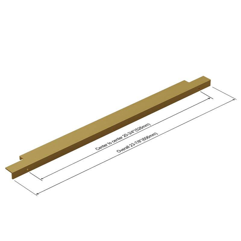 Dowell Series 3063 Handles (23.8", 10.375" CTC), 3 Pack