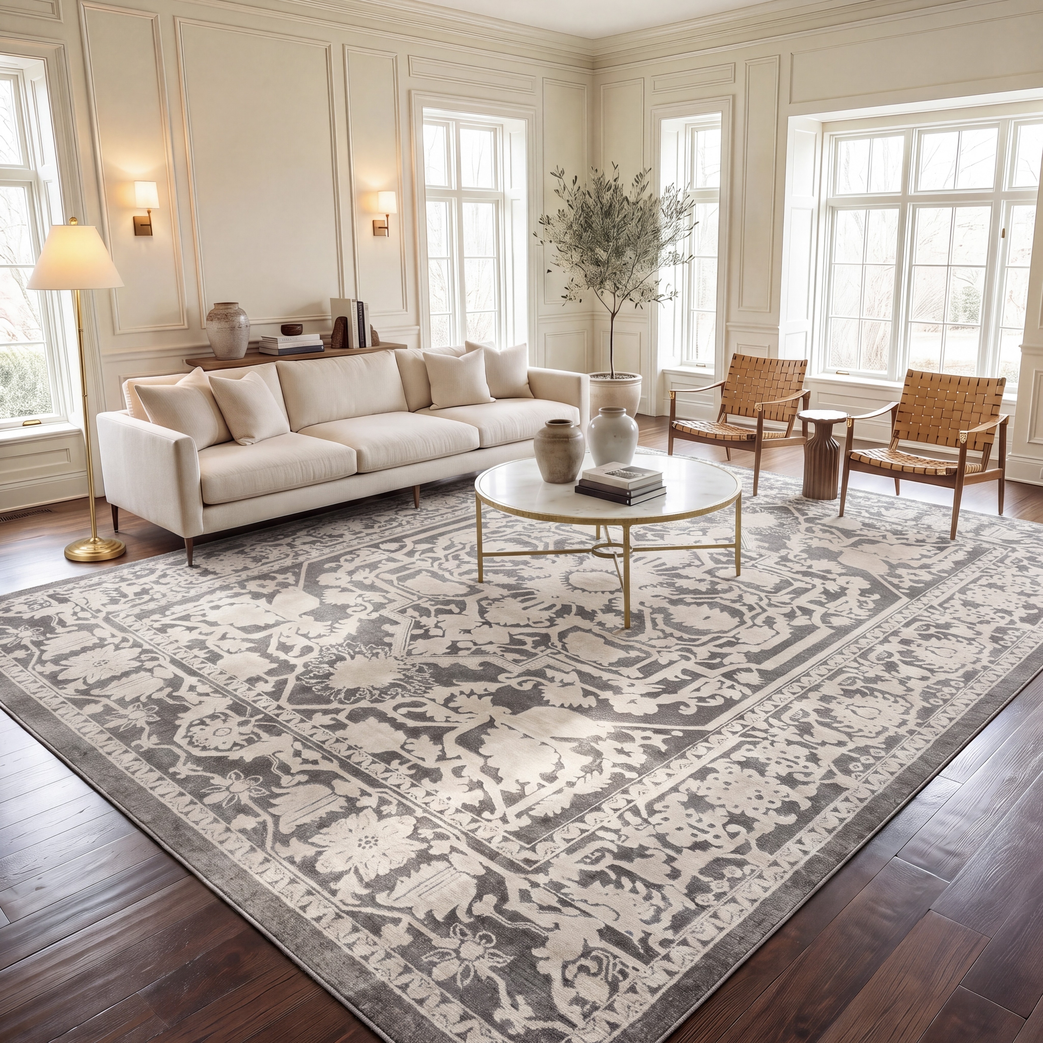 SAFAVIEH Reflection Eulalie Modern Oriental Rug