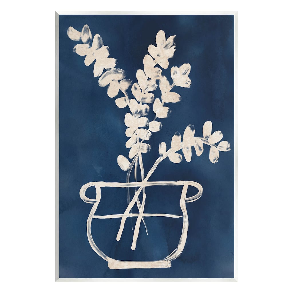 Stupell Abstract Leaves Botanical Outline Wall Plaque Art, Design by June Erica Vess