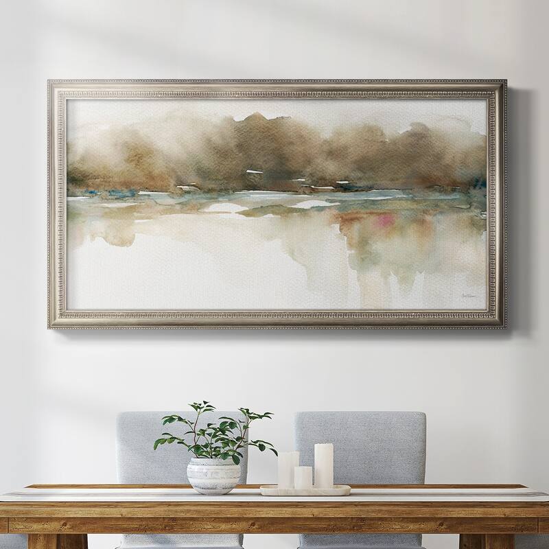 Softer Reflections Premium Framed Canvas- Ready to Hang