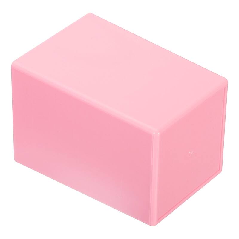 Pencil Holder, Plastic Makeup Brush Holder Square Desktop Organizer