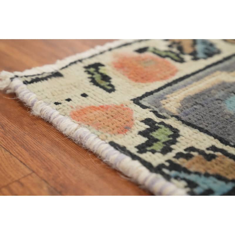 Hand Knotted Oriental 100% Wool Carpet Traditional Medallion Oranges & Rust Tabriz Area Rug - 9' 8'' X 6' 4''