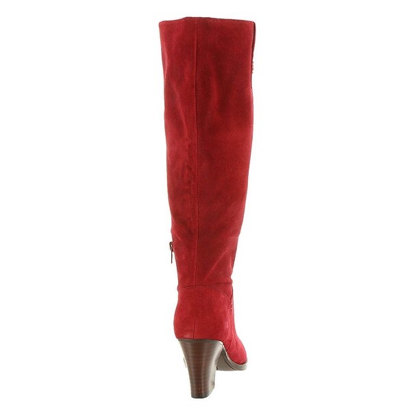 tommy hilfiger women's rosario block heel boots