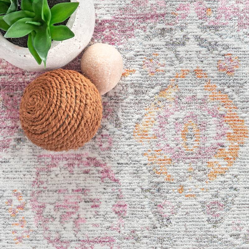 Nuloom Sky Blue Indie Fringe Area Rug
