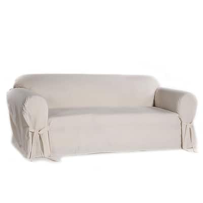 Classic Slipcovers Machine-Washable Cotton Duck Sofa Slipcover
