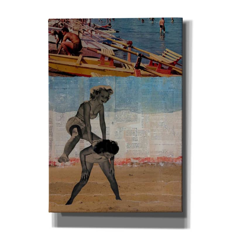Epic Graffiti 'Sweet Innocence' by DB Waterman, Canvas Wall Art - 18x26