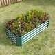 preview thumbnail 2 of 3, Metal Raised Garden Bed, 4x2x1ft Rectangle Raised Planter