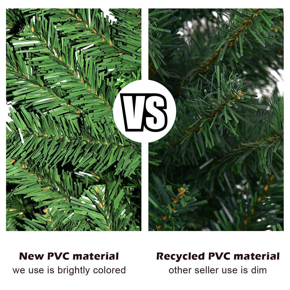 Shop Encryption Premium Pvc Artificial Christmas Tree With Metal Stand 6 On Sale Free Shipping Today Overstock 28430463