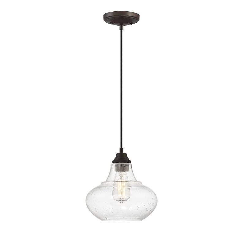 Meridian M70080 Single Light 10" Wide Pendant