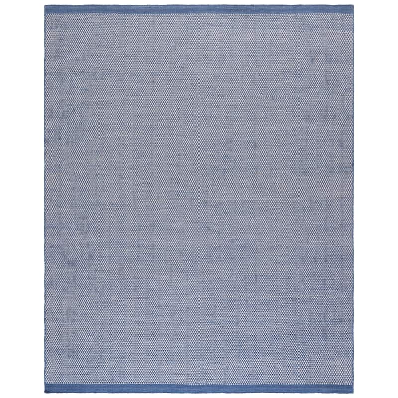 SAFAVIEH Handmade Vermont Afie Wool Rug - 9' x 12' - Blue